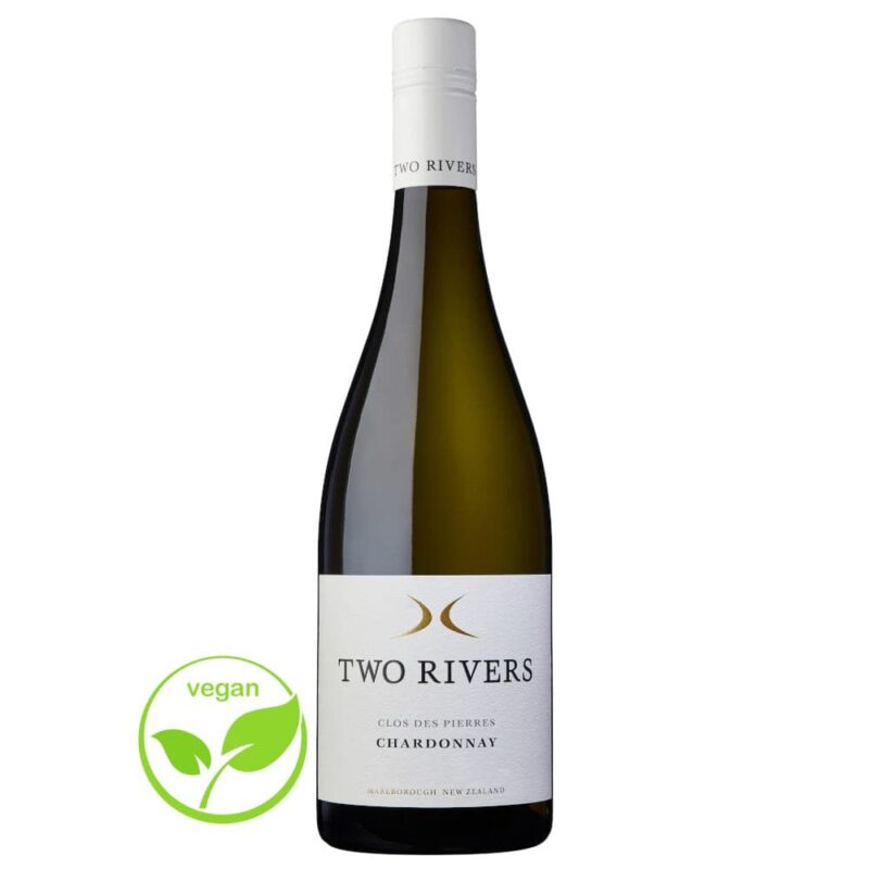 2019 Clos des Pierres Chardonnay Two Rivers Wines Marlborough New Zealand