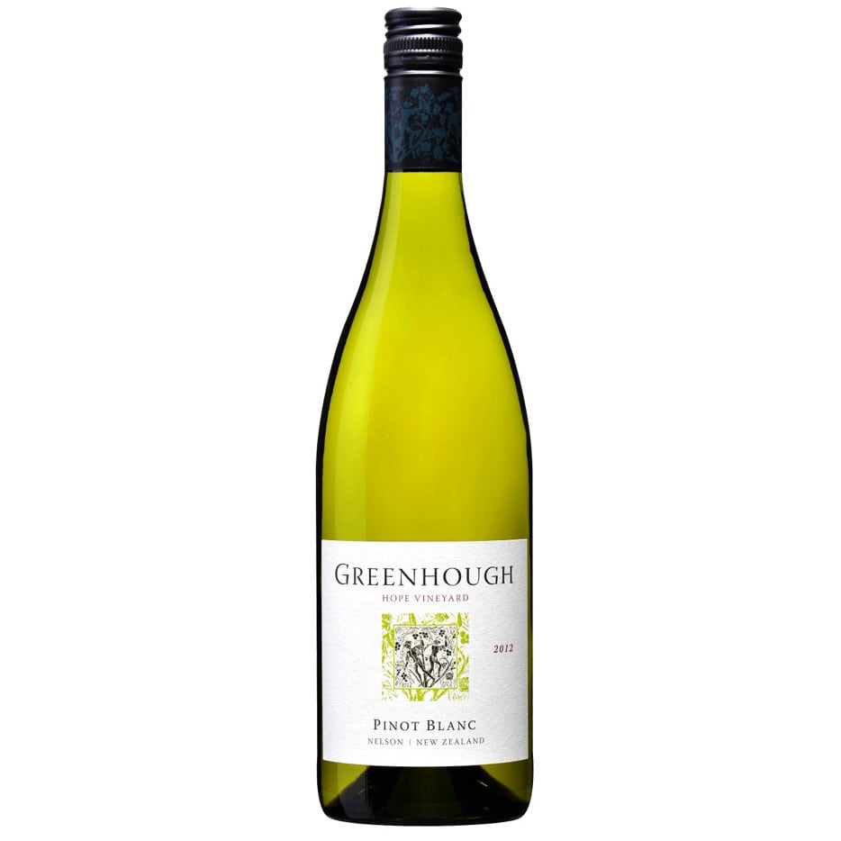 2012 Greenhough Hope Vinyard Pinot Blanc, Nelson, New Zealand