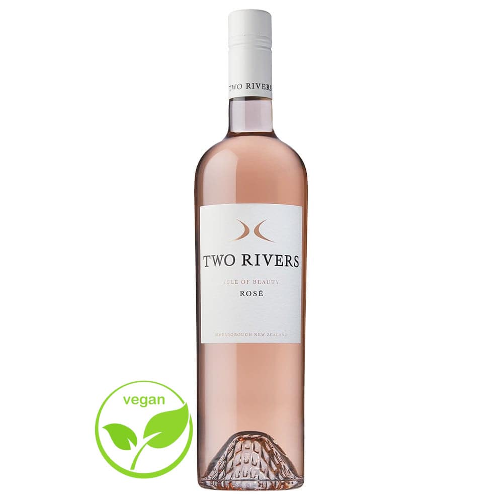 2019 Isle of Beauty Rosé Two Rivers Wines Marlborough New Zealand
