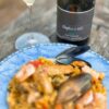 Elephant Hill Sea Viognier Hawkes Bay New Zealand with Paella
