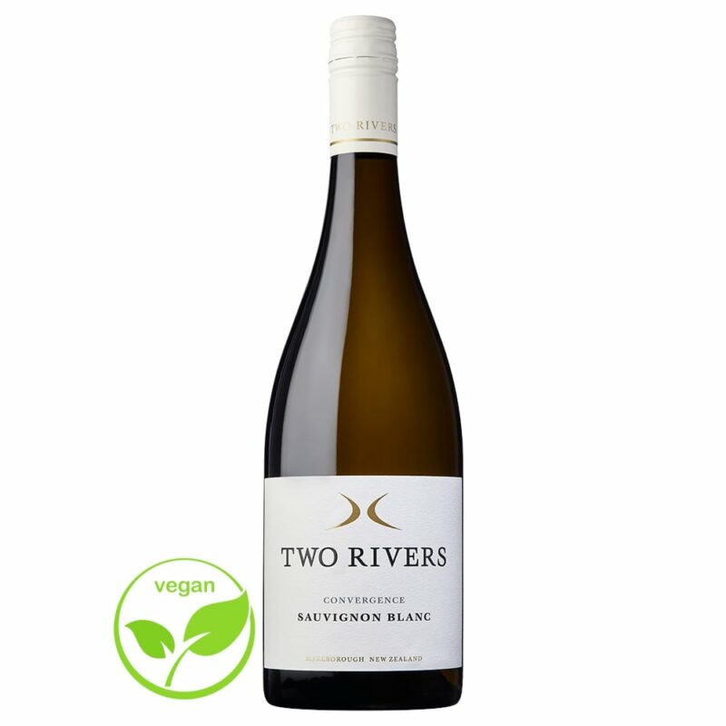 2021 Convergence Sauvignon Blanc Two Rivers Wines Marlborough New Zealand