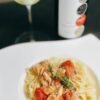 Mischa Estate Roussanne with Pasta and Salmon