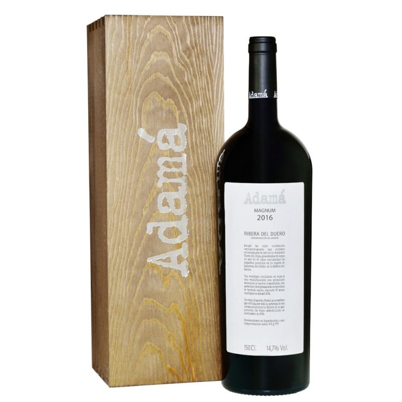 2016 Adamá Magnum in Wooden Box from Proyectvs Sanctvs Ribera del Duero Spain online at cellardoor24.de