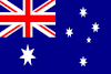 Flagge Australien im Mega Dropdown Menü