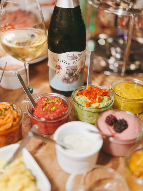 Maxwell Wines McLaren Vale Australa Little Demon Envious Sparkling Wine with Fondue