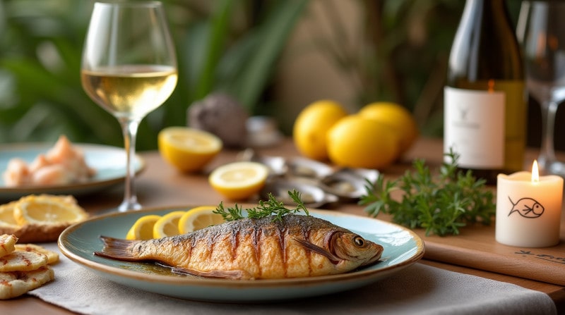 Coverbild Blogpost Weine zur Fastenzeit Fischgericht mit Weinbegleitung in der Fastenzeit