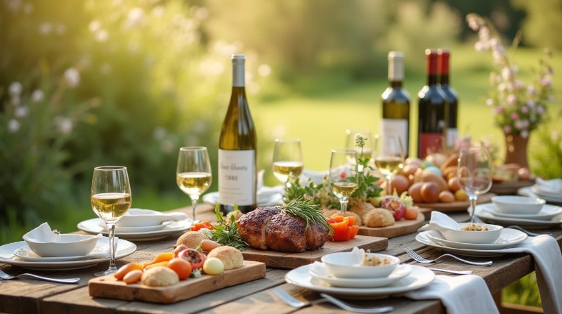 Ostern und Weine Titelbild Festliche Ostertafel